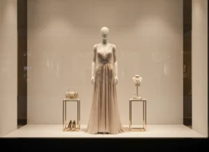 vitrine de loja de roupas